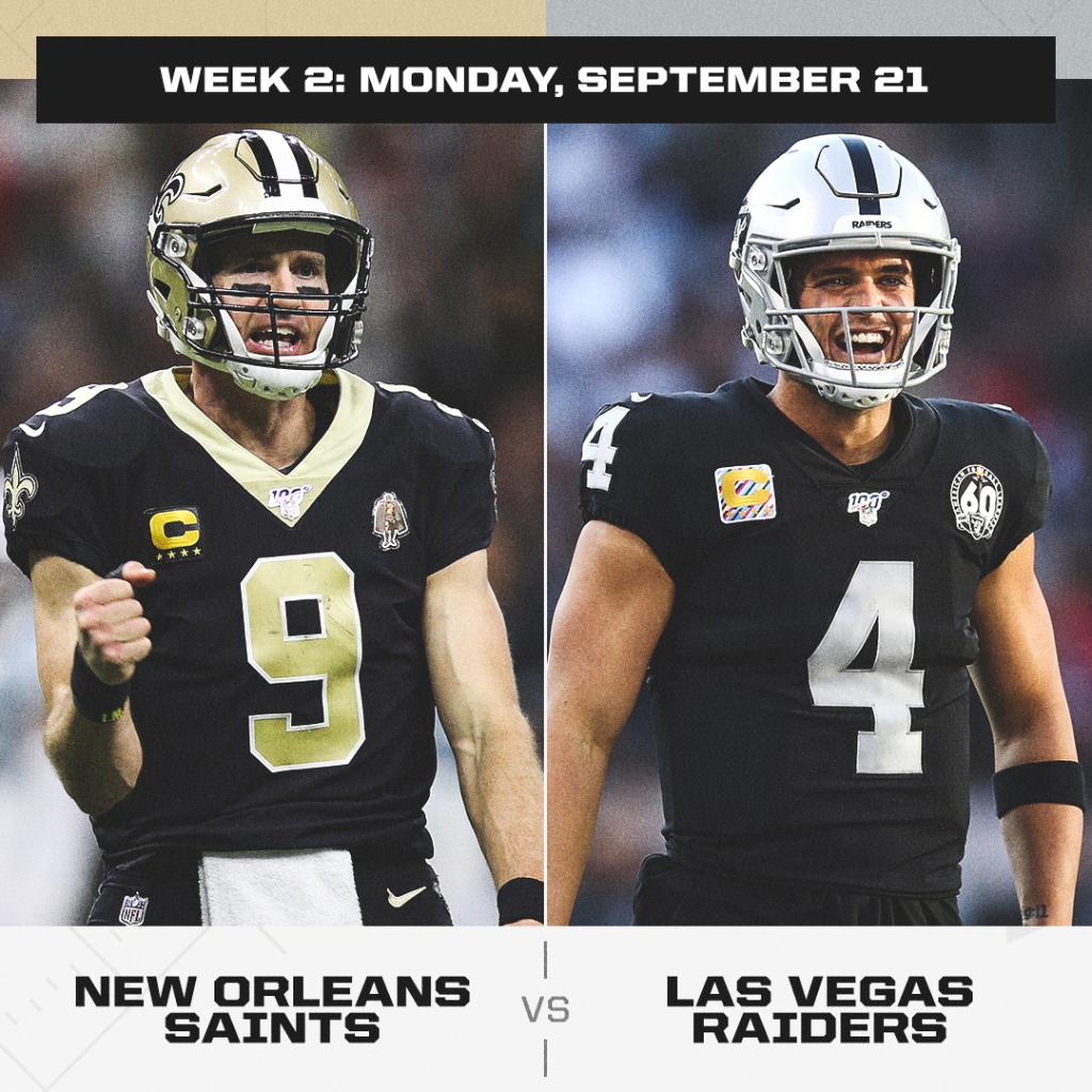 ESPNNFL's tweet photo. There's some heat on the #MNF schedule 🍿 https://t.co/7vKl3kmqr8