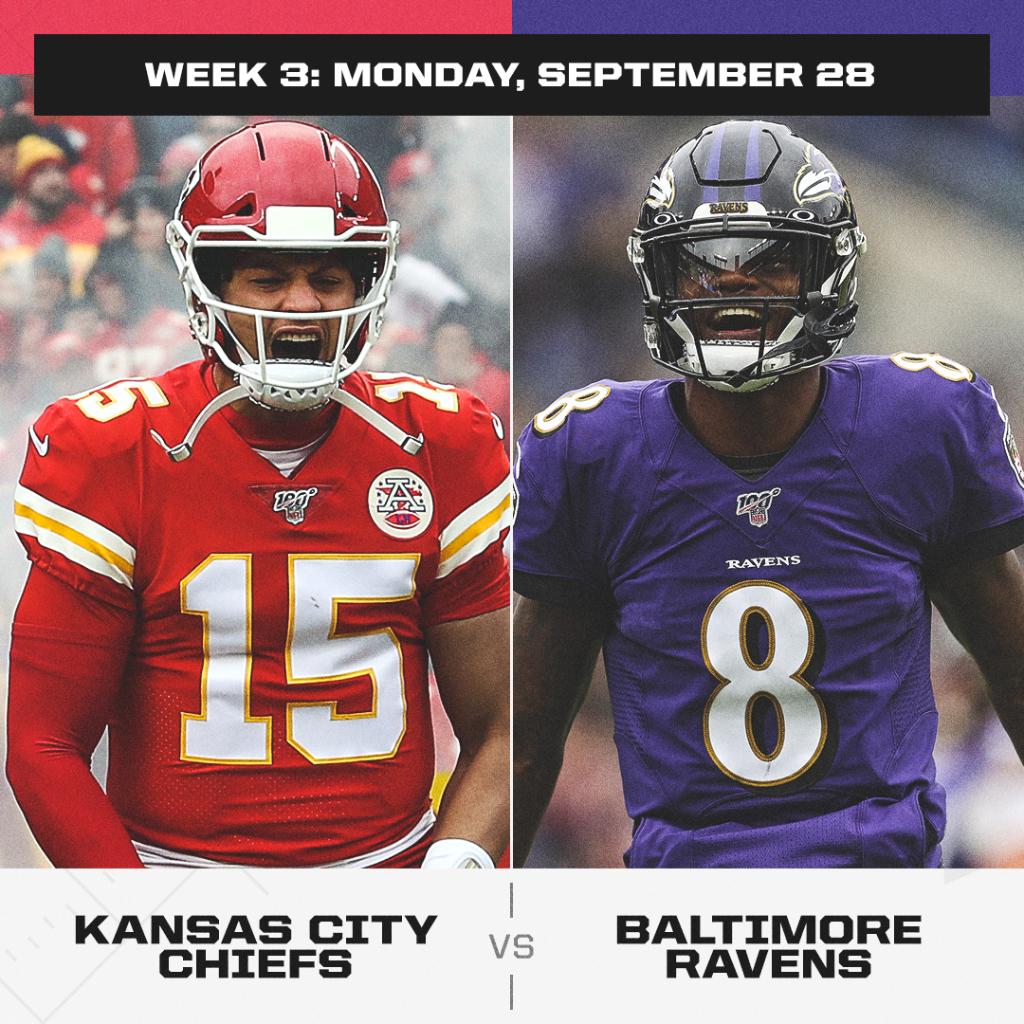 ESPNNFL's tweet photo. There's some heat on the #MNF schedule 🍿 https://t.co/7vKl3kmqr8