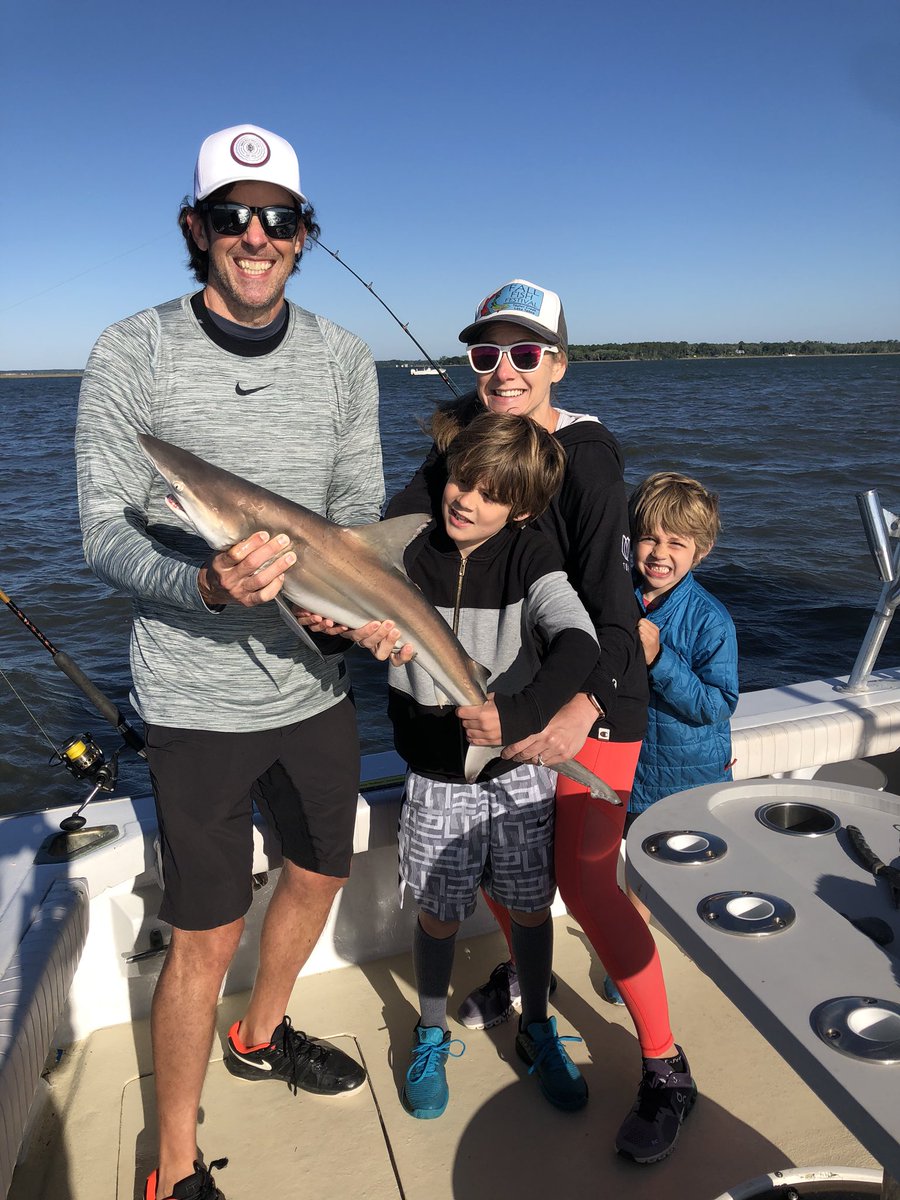 CharlotteGelet1's tweet photo. Experiences > gifts . My son caught a shark today and it was so thrilling for everyone. We put the baby shark back but the memories will be forever #goalsthatmatter https://t.co/KYA9NutX9I