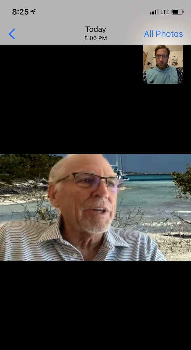 stoolpresidente's tweet photo. BEST ZOOM CALL EVER @jimmybuffett https://t.co/z6VqYINdPr