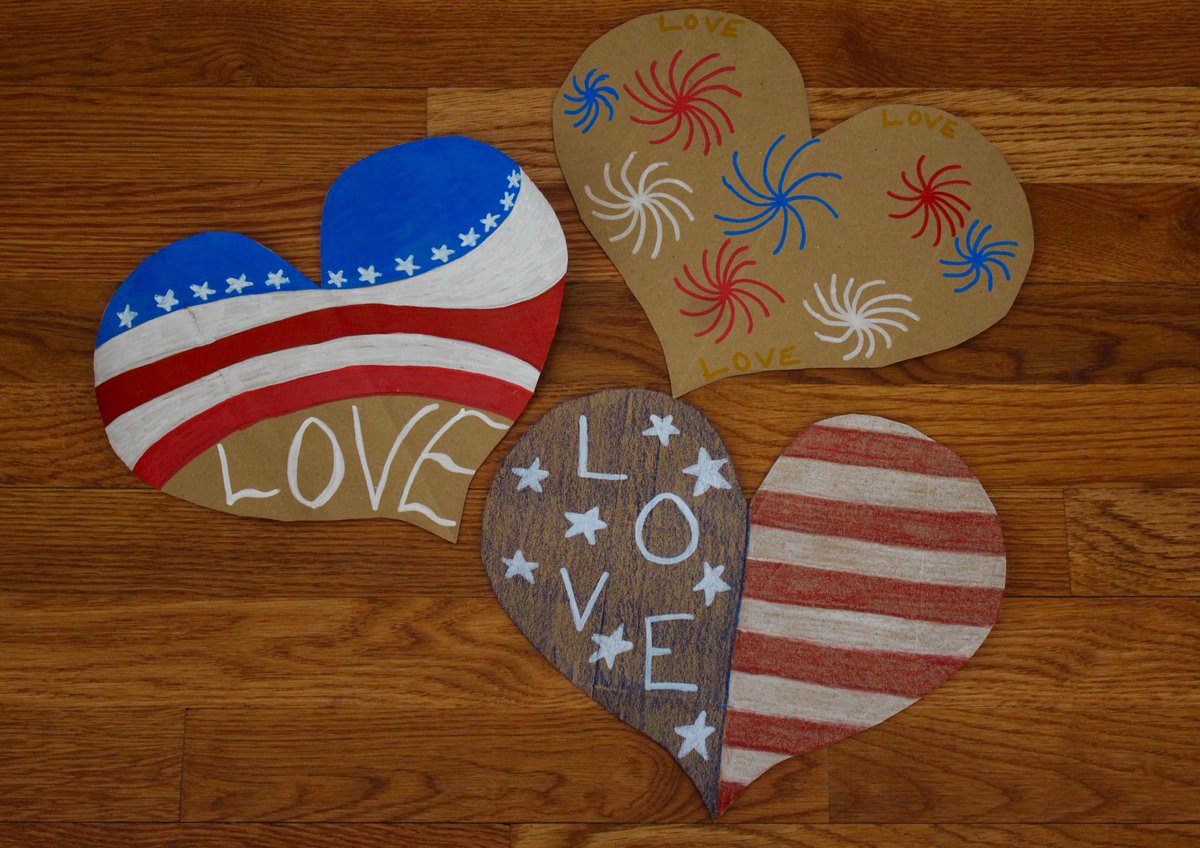 CatchingJoy's tweet photo. Mile 10! @CatchingJoy is making hearts for veterans <3 Send cards to Catching Joy, P.O. Box 125, Waban, MA 02468. @GoodMorningAmerica @SomeGoodNews @PointsofLight @YouthServiceAmerica @generationOn @PeaceFirst @BTWFoundation #GYSD20 #DoGoodFromHome #channelkindess #kids #service https://t.co/8ZmyKAmZa8