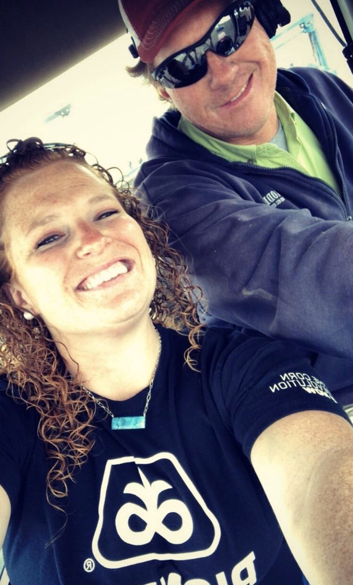 Never too old for tractor rides with Dad! 💙❤️

Praying Mother Nature takes it easy on everything in the ground and the #P44A08L soybeans we just put in the ground today over the next few days 🙏🏼 #plant2020 #AmericanFarmer 🇺🇸
<a href="/PioneerSeeds/">Pioneer Seeds U.S.</a>