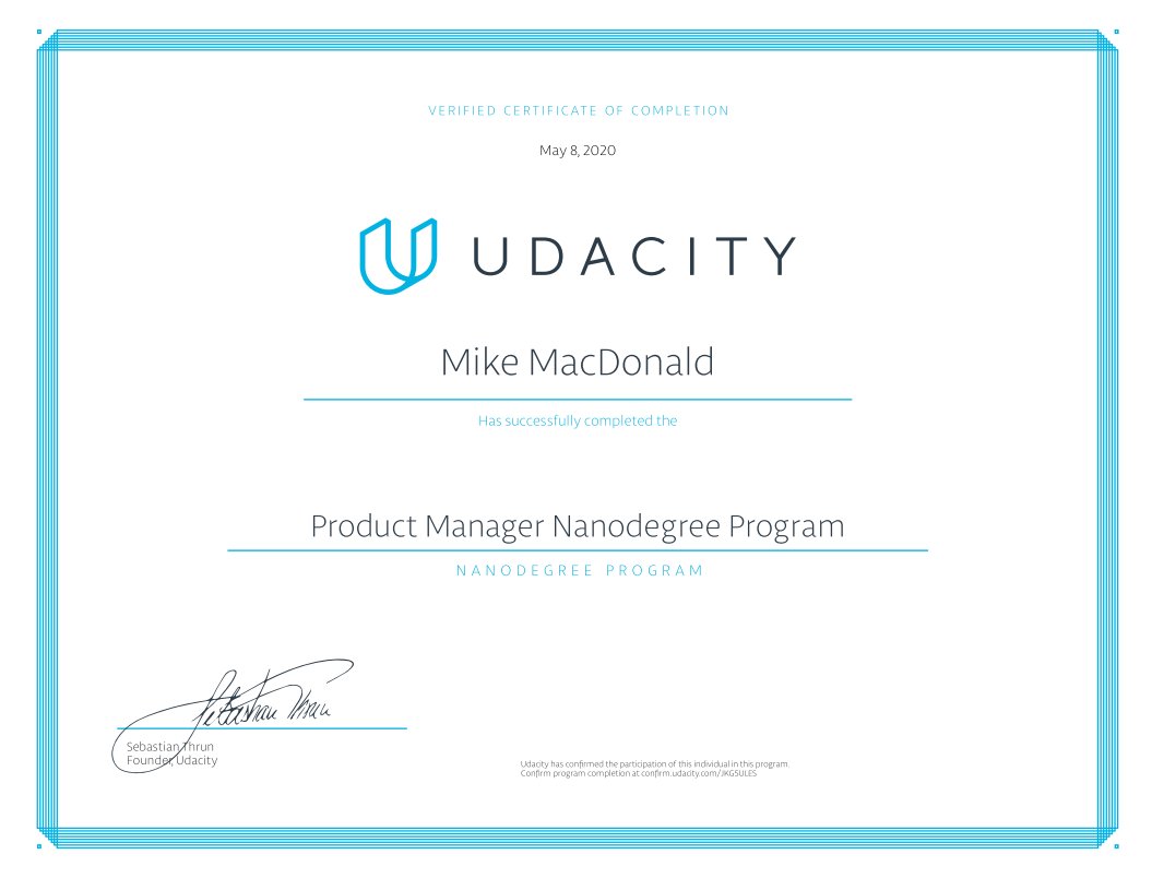 mikemacd_123's tweet photo. Been really enjoying taking online courses in my spare time #productmanagement #maturestudent #QuarantineLife 

@udacity @BrainStation https://t.co/4CAh52152W