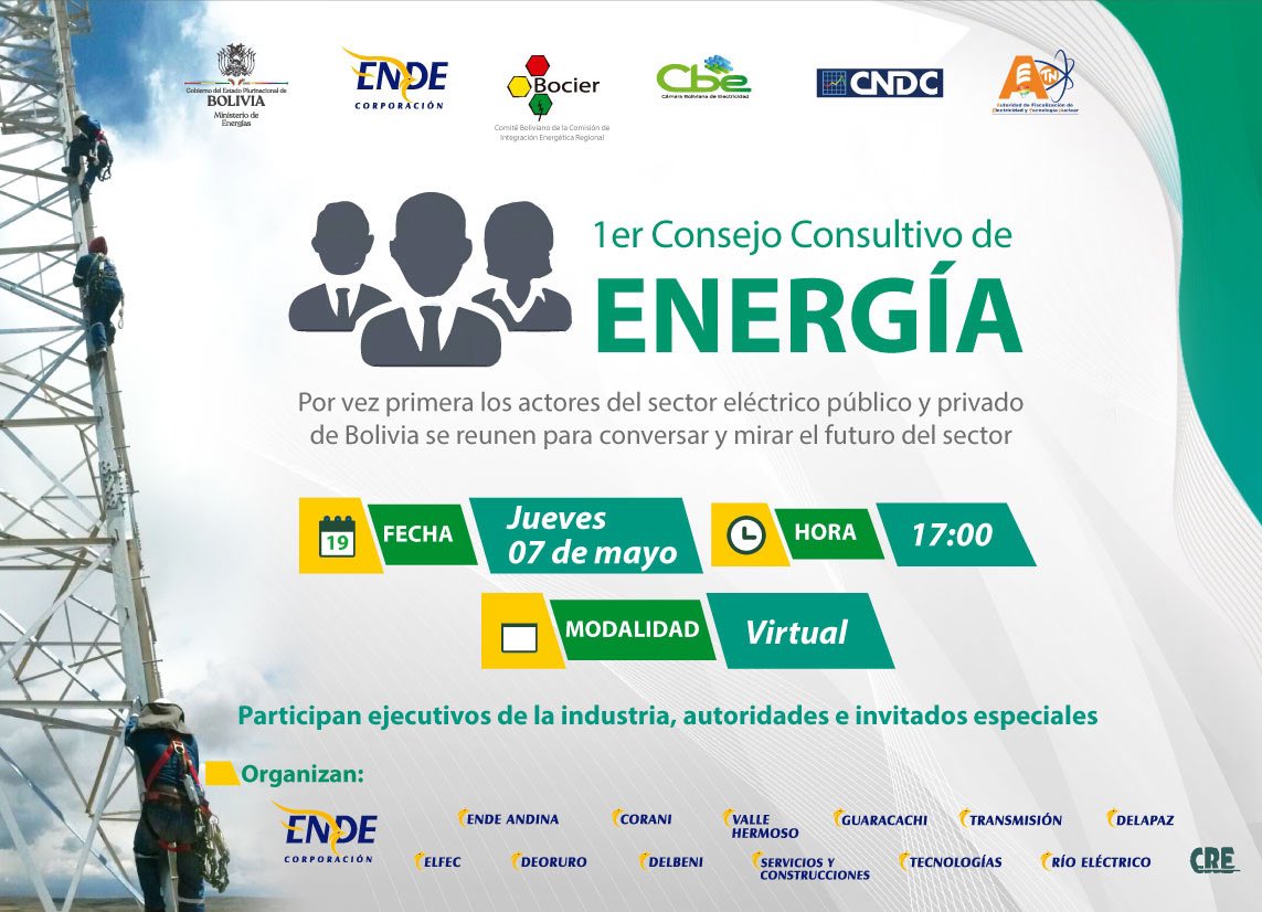 LuisferAz's tweet photo. Como Director Ejecutivo de la @AETNBo hoy participamos en el Primer Consejo Consultivo de Energía. Un importante encuentro entre todos los actores del sector eléctrico Boliviano. https://t.co/T8WViwbaOz