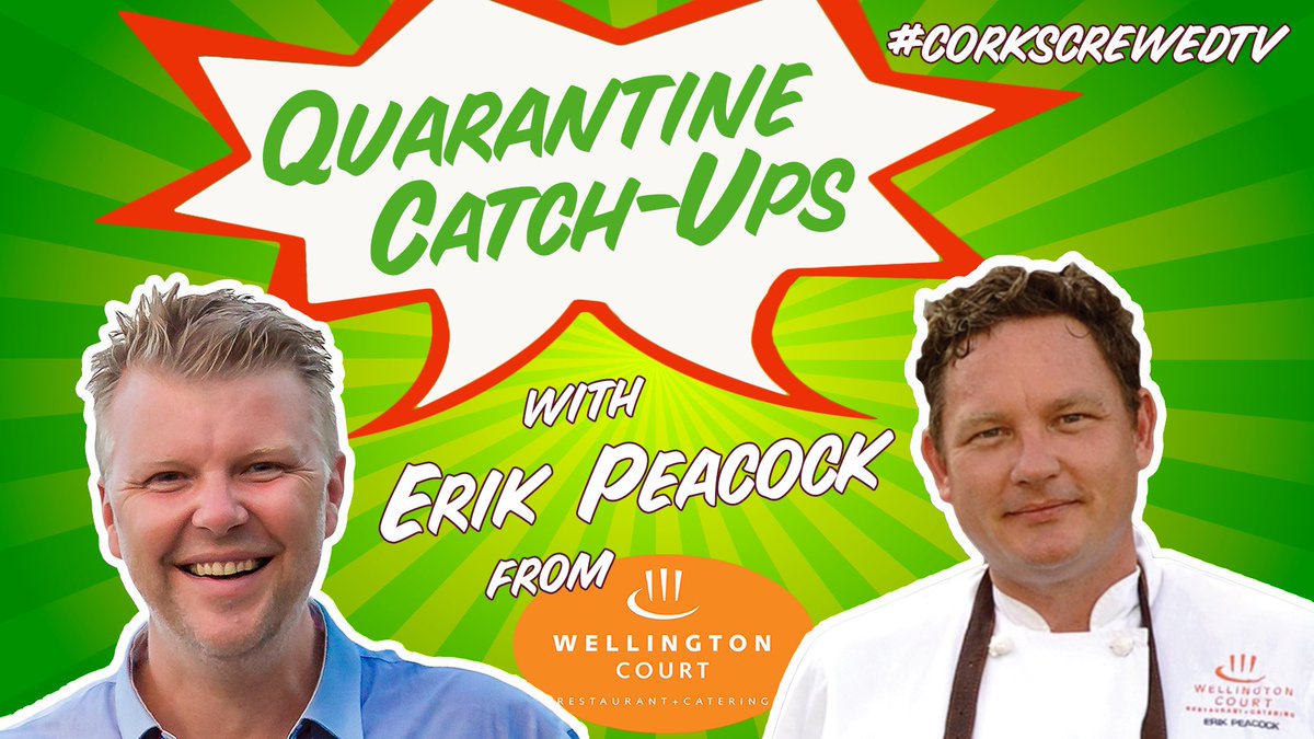 CorkScrewedTV's tweet photo. Another great #QuarantineCatchUp ...this one mouthwatering and just in time for #MothersDay! Watch Erik Peacock from @WellingtonCourt with @ralphdeGroot ! #wine #foodpairing #corkscrewedtv #corkscrewed  https://t.co/BtEIQgka6u https://t.co/uCNztE1vQw