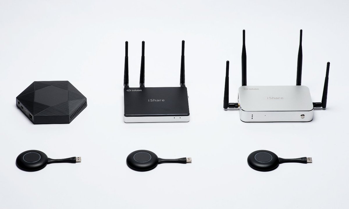 infobitav's tweet photo. infobit iShare wireless presentation system, 1080p Full HD capture, 4K display, BYOD and plug &amp; play. #infobit #ishare #wirelesspresentationsystems #meetingrooms #avtweeps #byod #conference https://t.co/CEfPNqoJgc https://t.co/zbholSJ4pW