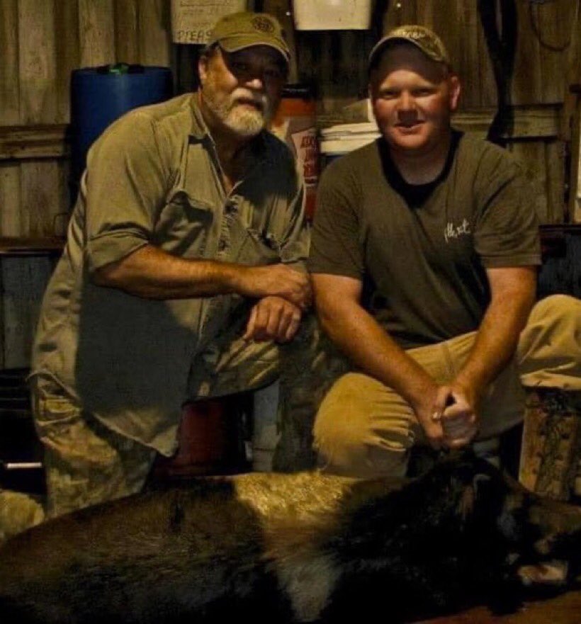 TracyeHutchins's tweet photo. Gregory &amp; Travis McMichael have been arrested for the murder of Ahmaud Arbery in Brunswick, Georgia. https://t.co/q1SKczkdoJ