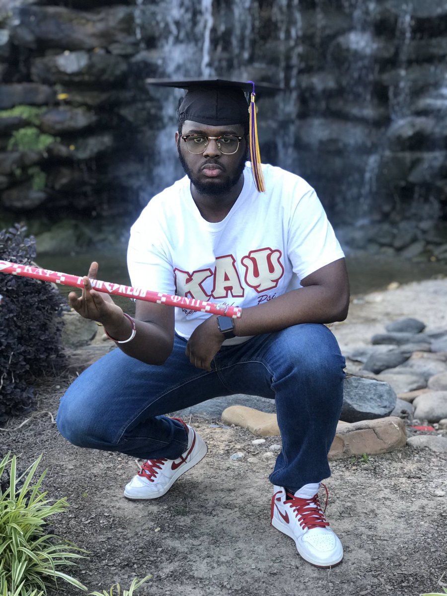 Rich3King's tweet image. “When all our student days are done, and we from school must go”. Been waiting for this moment for a long time, it’s only up from here! Thank you #UMFalcons for these 4 years. Much love to my home Xi Up♦️#kappagraduation #Montevallo  #WinOnPurpose
