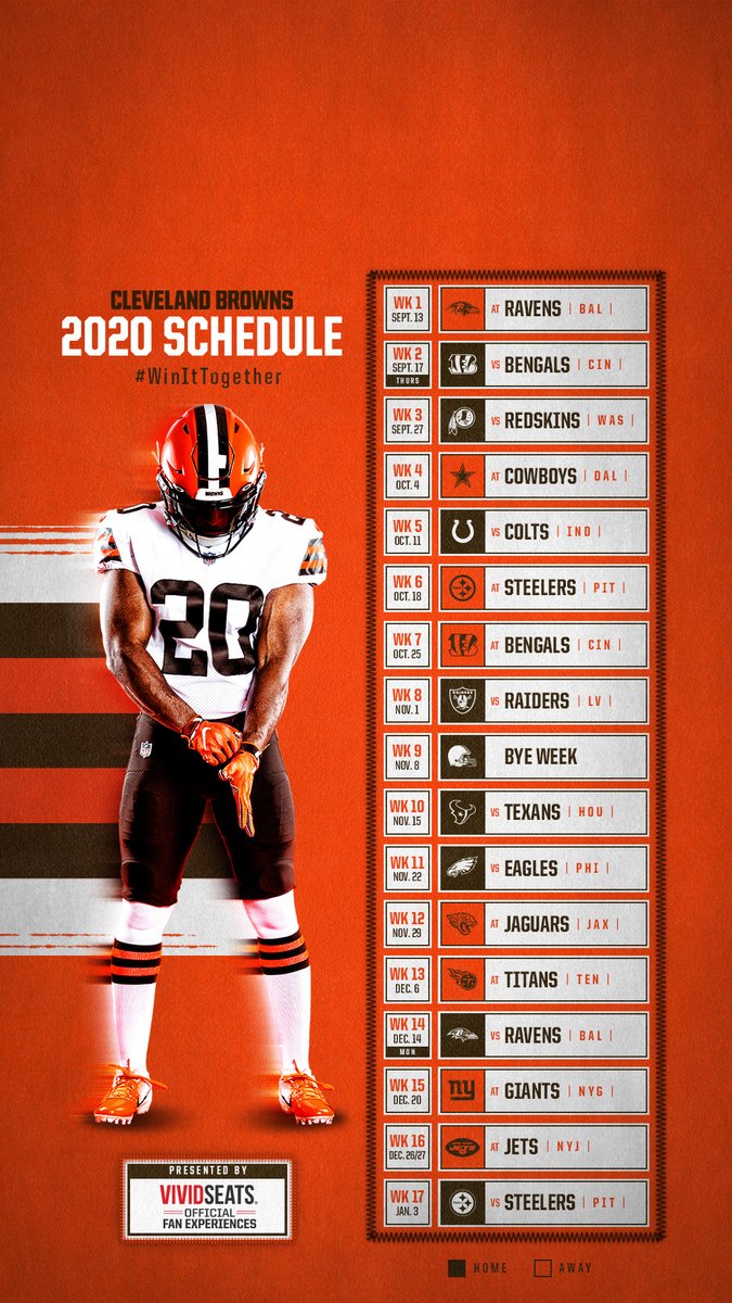 Cleveland Browns on X: New season, new wallpapers đ„ Downloads » / X