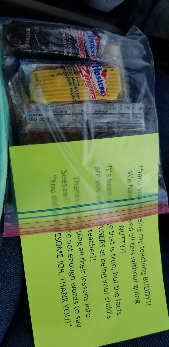 Virginia_odessa's tweet photo. Who would've thought...@AustinMntessori amazing teachers giving us PARENTS a treat for #TeacherAppreciationWeek2020 They added a Nutty Buddy for us being their teaching buddies during this nutty time! So sweet! @EctorCountyISD #RemoteLearning #ECISDatHome https://t.co/Y6vBsNTEEH