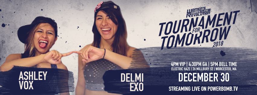 WWRProWrestling's tweet photo. MATCH 6: @holidead & @thunderrosa22 vs. @DelmiExo & @ashley__vox
Sign up for https://t.co/JMYHMyGo0J using promo code WWRPRO for a 5 day free trial!
#WatchIWTV #MayMadness #WWRTFT @indiewrestling https://t.co/XBn8sfULgx