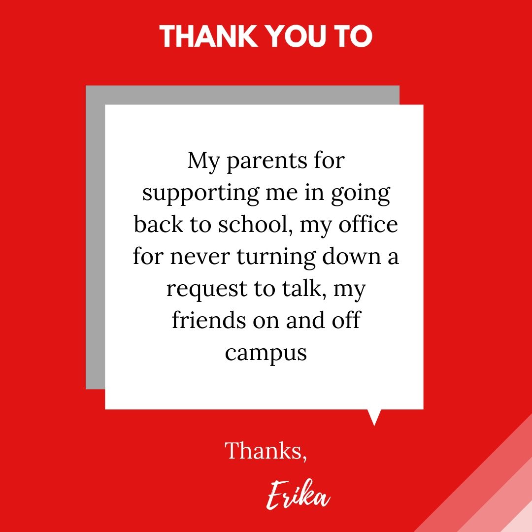 Rutgers_CSA's tweet photo. Celebrate CSA Graduate Erika Aust, finishing her degree this month! https://t.co/orPpVqZXoC