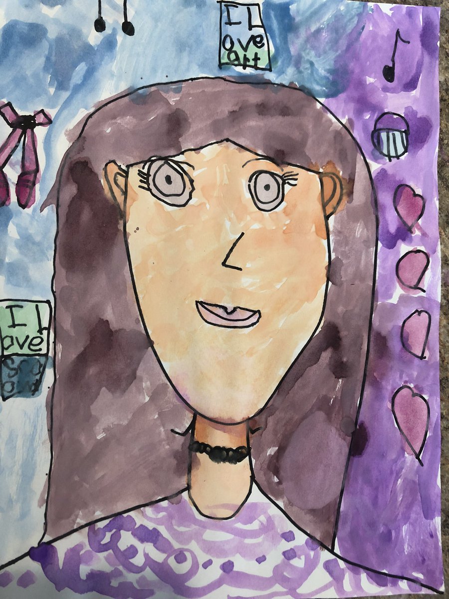 PelicansCreate's tweet photo. It was all about portraits this week, and @sweetwaterVCPS artists did not disappoint! #distancelearning #keepcreatingVCS https://t.co/KemIJ1P3DU