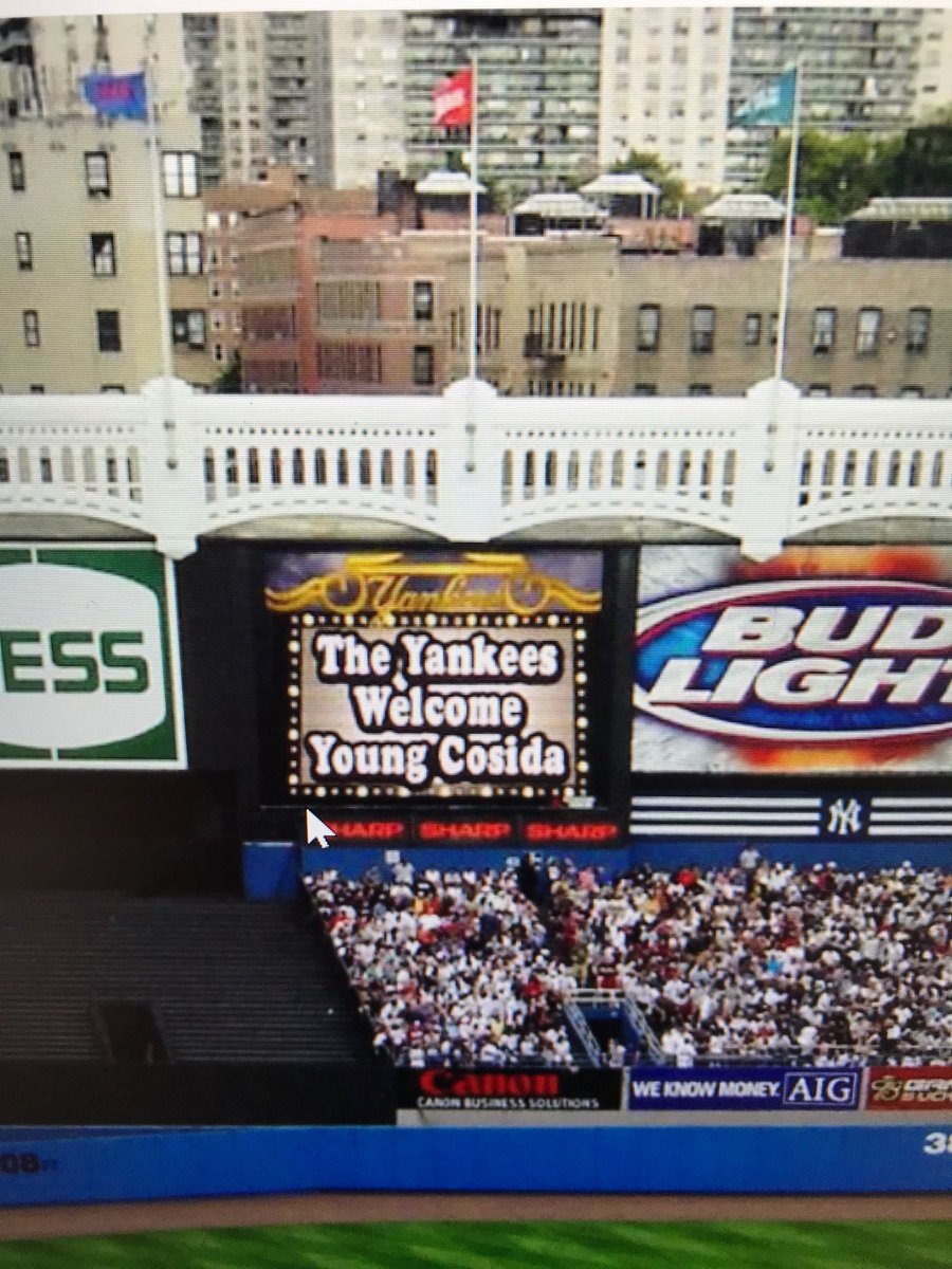 Young_CoSIDA's tweet photo. #TBT

A crowning moment in YC history from 2004. Credit goes to @jfein for working his magic to make this happen.

#ForeverYC https://t.co/T3fZLbgidn