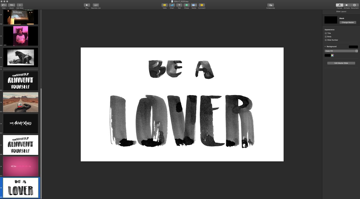 gmunk's tweet photo. Putting the final touches on a very lush (yes it's 580 slides) presentation tomorrow for the fabulous peoples at @digitdesigndays – see you on the virtual purple stage tomorrow at 11:40am PST / 20:40 (GMT+2) May 8th ⚡️ #DDD20 https://t.co/VtTDSsYbZv #DesignAgainstTheVirus https://t.co/rIxGt26MZ9