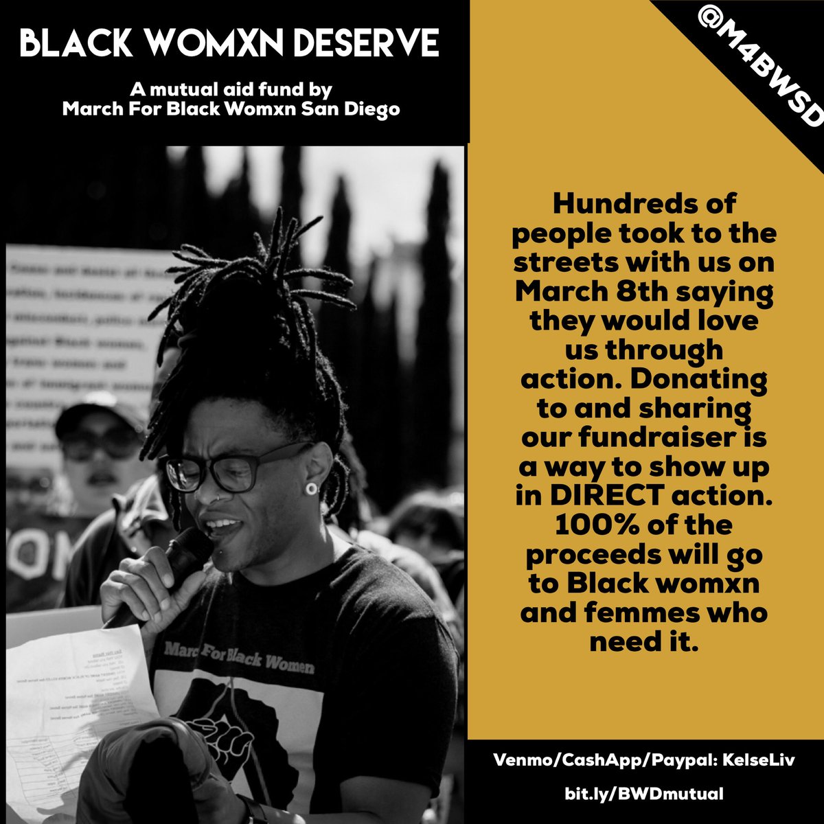 M4BWSD's tweet photo. We do this in legacy of our ancestors who created networks of support out of necessity and love. We show up for each other because we know the system will not prioritize us and our struggles are bound together. https://t.co/wxagVqdPlE