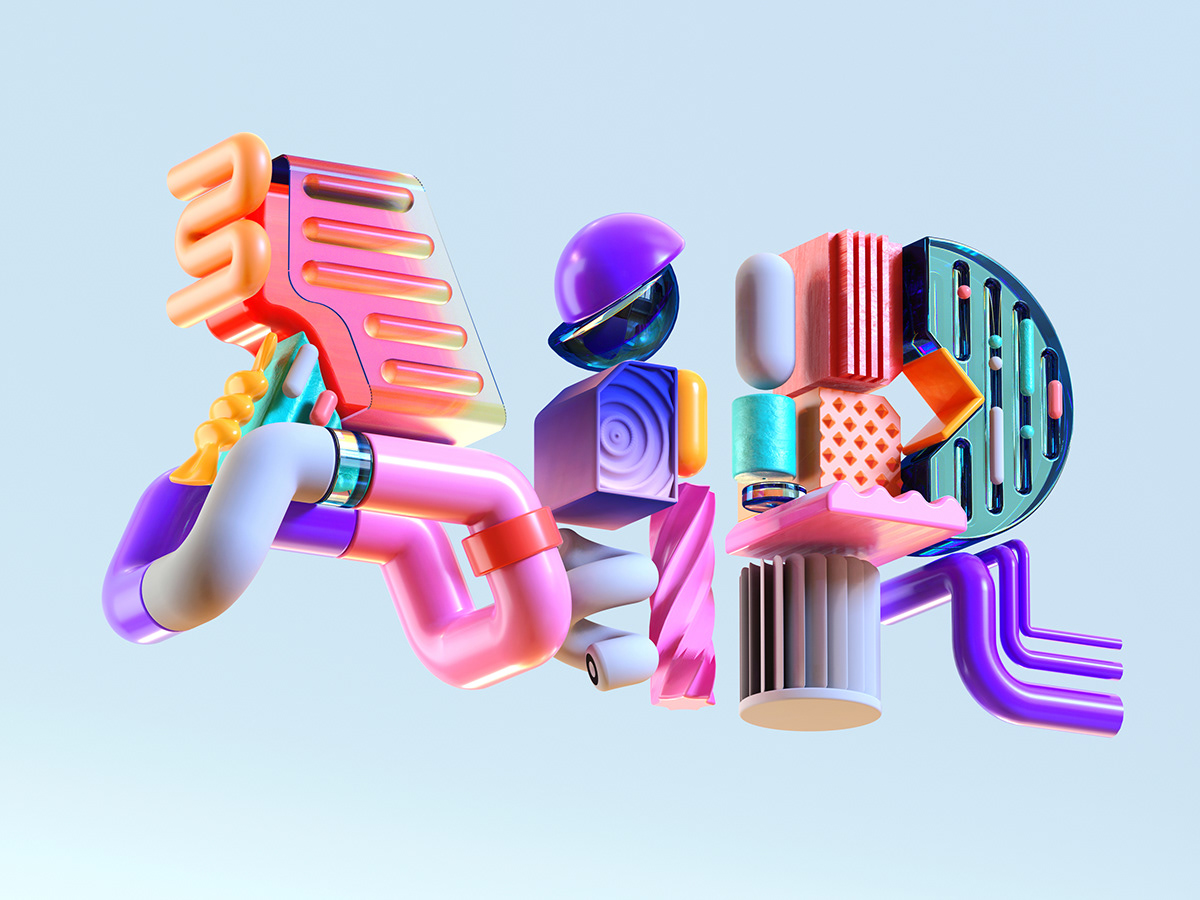 Adobe's tweet photo. Look at letters in new light with multi-disciplinary design studio BÜRO UFHO: https://t.co/qjeWvOISZ3 https://t.co/ECBhAKWl89
