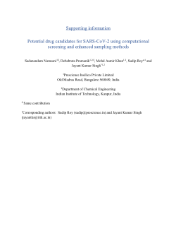 ChemRxiv's tweet photo. Potential Drug Candidates for SARS-CoV-2 Using Computational Screening and Enhanced Sampling Methods by Jayant Singh &amp; co-workers

https://t.co/za95UqWGBX https://t.co/h79TU6RQfk