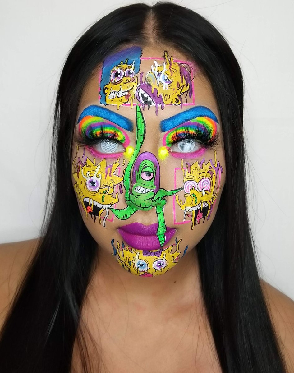 alexissleighaaa's tweet photo. @jamescharles I applied for this season but I'm just happy w being in your trailer! Lol. I was the one w the Galaxy background in one of the little squares 😄 I got the smoke inspo from strashme a whle back. Love her!!! ❣️ https://t.co/l1lZUJwcIb