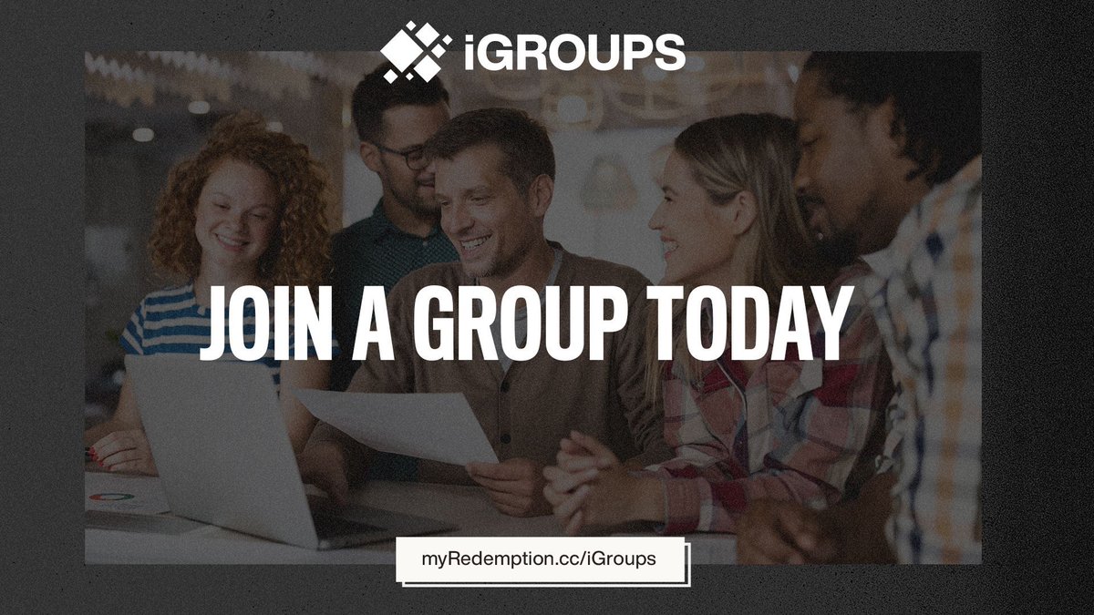 myredemptioncc's tweet photo. Have you joined an iGroup yet? Go to https://t.co/SbAM966j8n to find the group that’s right for you! Be connected. Stay together. YOU are the church! #wheremanybecomeone #myRedemption #iGroups https://t.co/e3FcYBGIhi