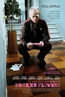 Tonight’s movie choice: “Broken Flowers@ with <a href="/BillMurray/">Bill Murray</a>