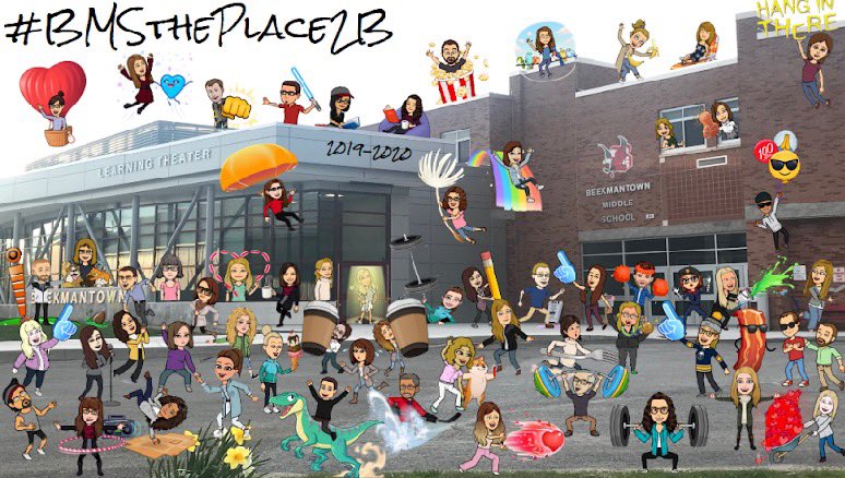 Staff photo of the century! #BMSThePlace2B