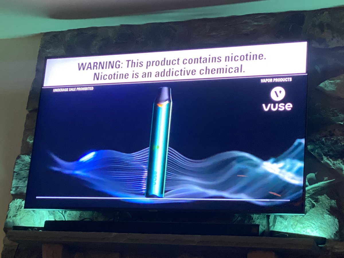 lamonda_terran's tweet photo. @ScienceChannel why in the world would you have a Vaping commercial on your App when watching shows. Just goes to show money buys science. https://t.co/ti8VBerhoe