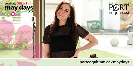 CityofPoCo's tweet photo. We’re excited to have @AntoinetteMusi3 perform for our LIVE PoCo May Days Online Broadcast on Sat May 9 3-5. Tune in Sat to see our incredible line-up of talent. View the show on our FB or City YouTube channel. https://t.co/8A14oKA93f
#portcoquitlam #cityofpoco #PoCoMayDays https://t.co/vWaGKDrpD5