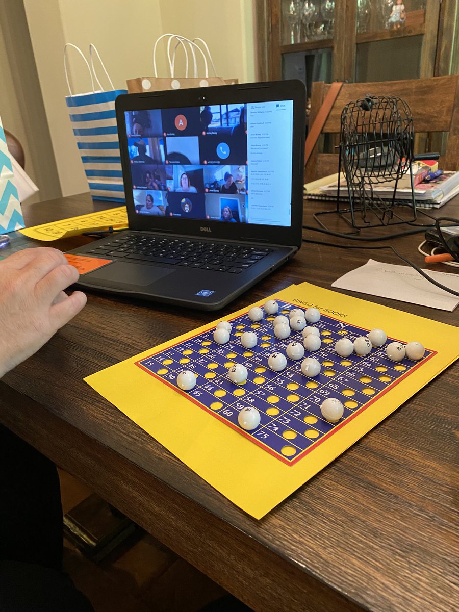 Virtual Bingo with our staff! So much fun! <a href="/GlyndaleElemen1/">Glyndale Elementary</a> @glynnschools