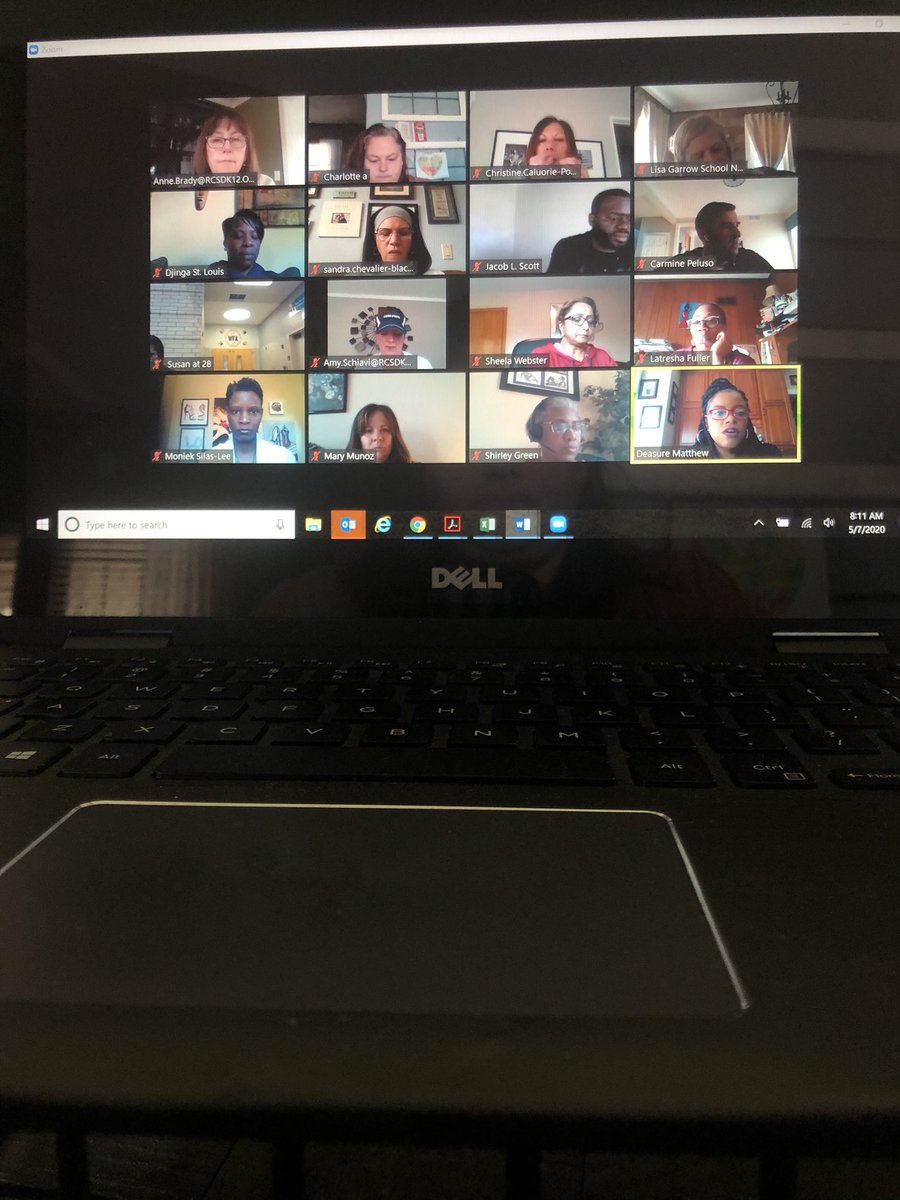Nothing like zooming with the best of the best.  Sunrise calls with our Receivership principals is how we like to start the day!   ☀️ <a href="/RCSDNYS/">Rochester City School District</a>