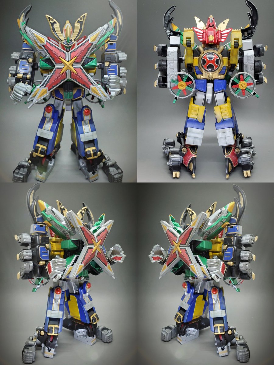 【貴重】森永　ハリケンジャー 天雷旋風神 ミニプラ 3種セット 未組立 montalos on X: 