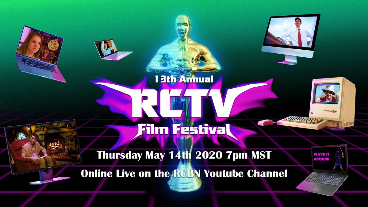 The 13th Annual RCTV Film Festival is next Thursday May 14th at 7pm live online on the RCBN Youtube Channel.