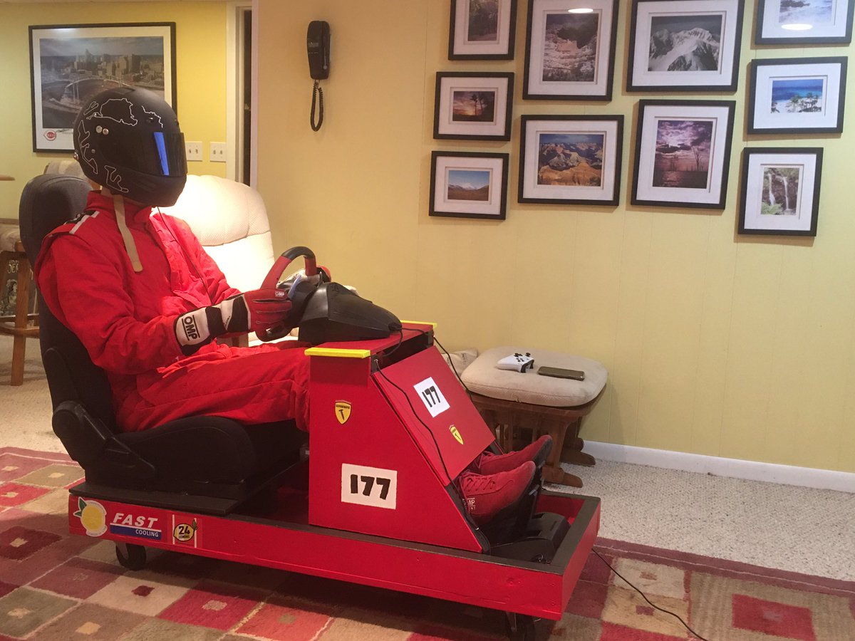 TheScrewderia's tweet photo. When you spend more time decorating your rig than racing it... @24hoursoflemons @Deacon_Of_Dirt #ISuckAtIRacing #ButILookGood https://t.co/GxoJ8gHjQ4