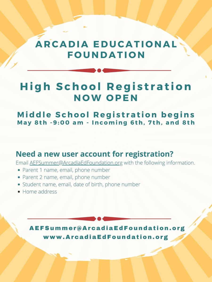 ArcadiaEdFoundation tweet media