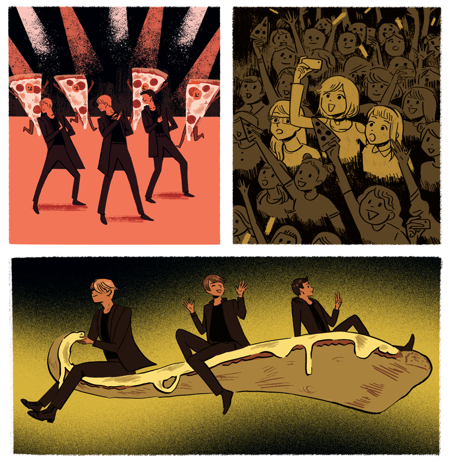 Some snippets from the pages I did for @jwtierney 's Warm Blood comic! You can read it at https://t.co/mCh3ow9mao ?✨ 