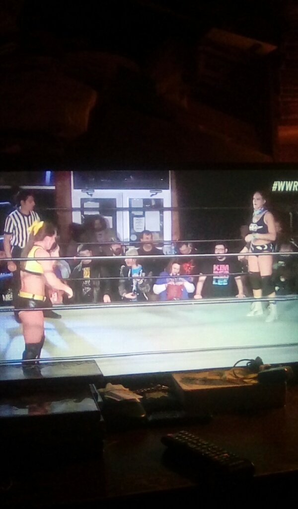 MatthewLopez66's tweet photo. What will be classic @callmekrisstat vs @IamKylieRae for non tournament action @WWRProWrestling #watchIWTV #WWRTFT #MayMadness https://t.co/JaGiPv2Jld