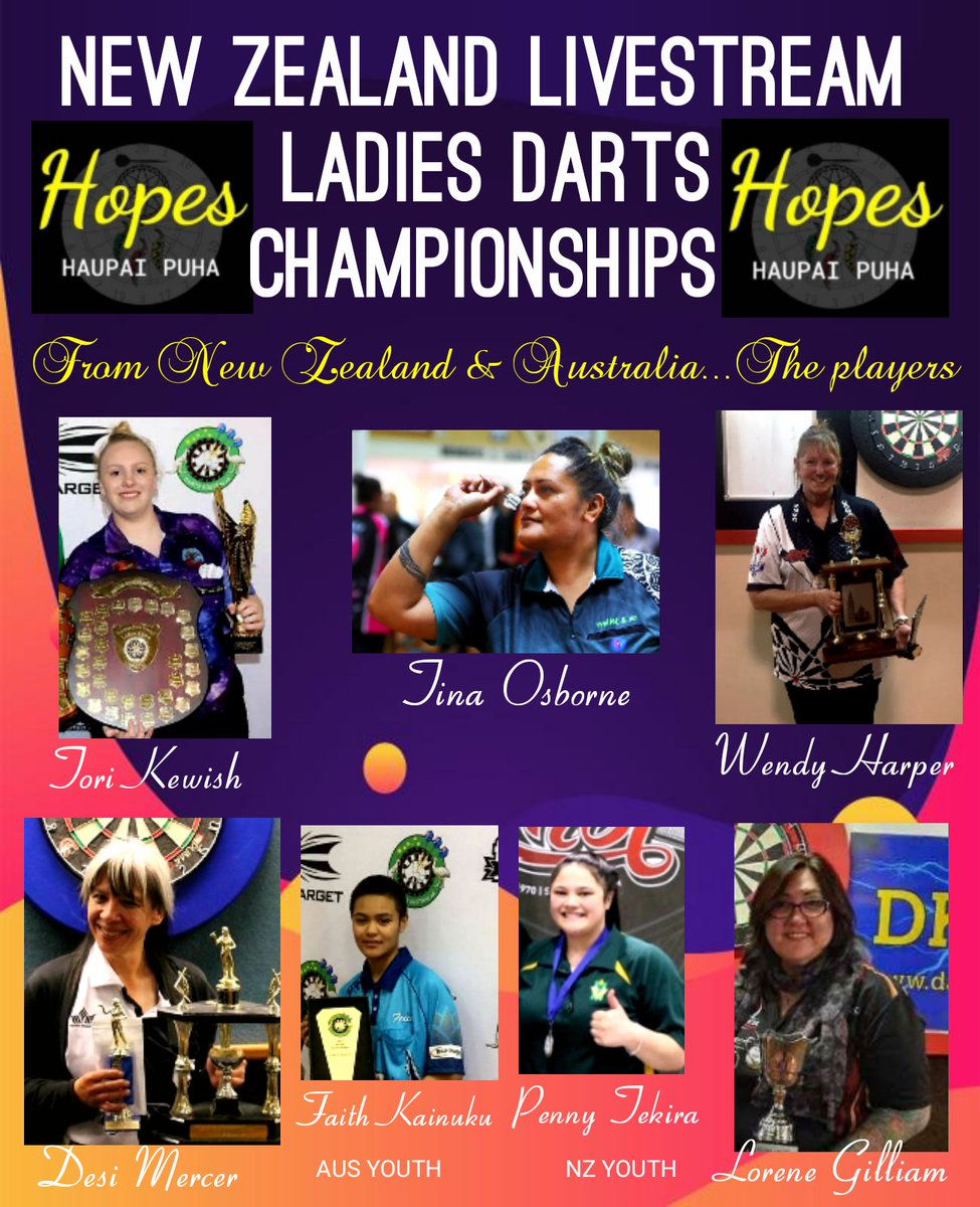 HaupaiPuha's tweet photo. @OfficialPDC @DartsPlanetTV Darts at home. Solid Ladies line up
For this Mothers Day Livestream Championship.
I'm proud to support the growth of Ladies darts in New Zealand.
.
.
#nextgeneration #hopesnz #dartzus #ladiesdarts https://t.co/qBAuG30rdH