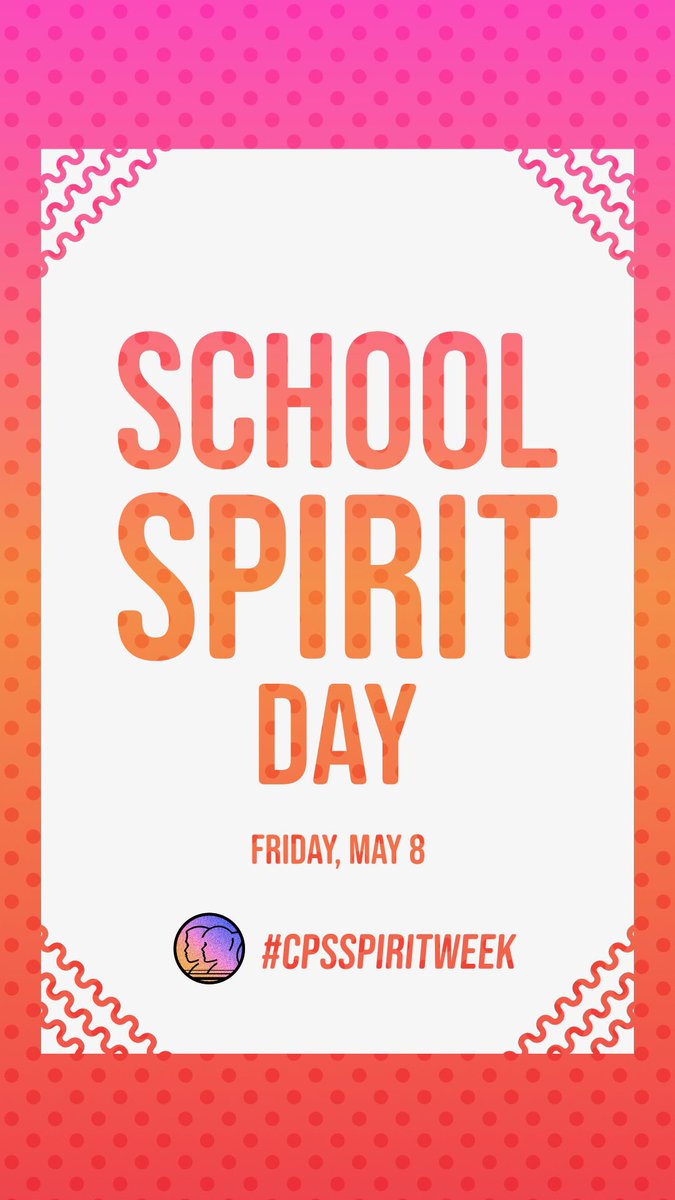 CPS Virtual Spirit Week 2020 tweet media