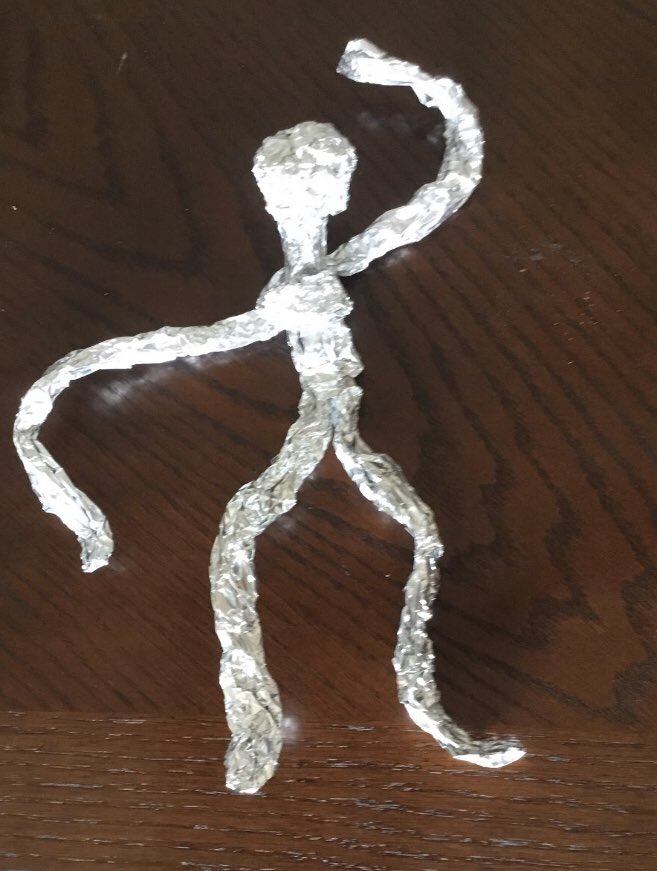 stanuwidjaja's tweet photo. Look at their creativity!! Room 14 students created tin foil sculptures to show various emotions 🤪😱🙂😛@TDSB_Ogden @tdsb https://t.co/MtrgZJ0lzK