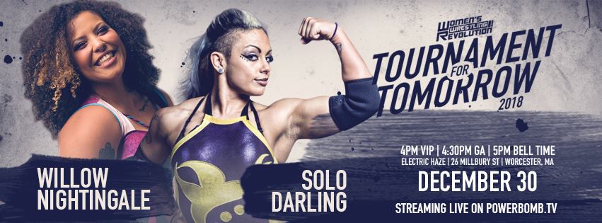 WWRProWrestling's tweet photo. MAIN EVENT: @SoloDarling & @w_nightingale_ vs. @holidead & @thunderrosa22
Sign up for https://t.co/JMYHMyGo0J using promo code WWRPRO for a 5 day free trial!
#WatchIWTV #MayMadness #WWRTFT @indiewrestling https://t.co/CzXws7PJjU