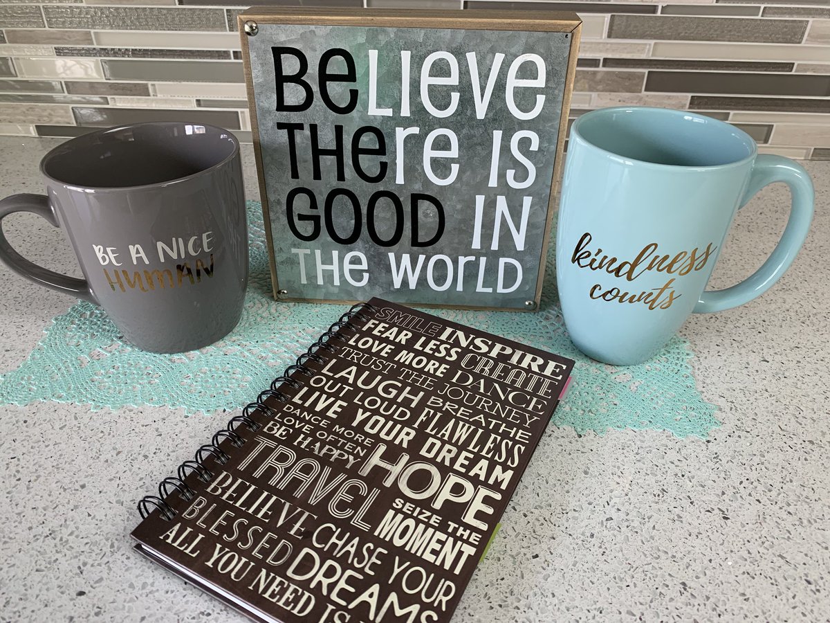 Mrs. Hill’s favorite mugs...
Practice simple acts of kindness. Be the reason someone smiles today. #ConantCougars