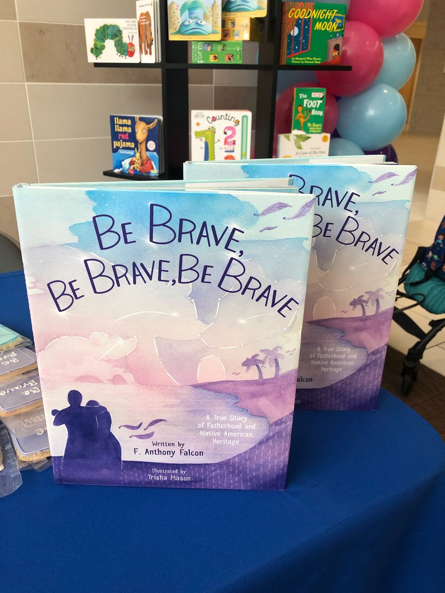 One year ago today Be Brave, Be Brave, Be Brave released!! I am so happy and thankful to have Lakota's story published!! Thank you to @POWkidsbooks for the opportunity and Trisha Mason for the amazing illustrations!! Thank you all for the support!! #kidlit #nativeauthor #bebrave