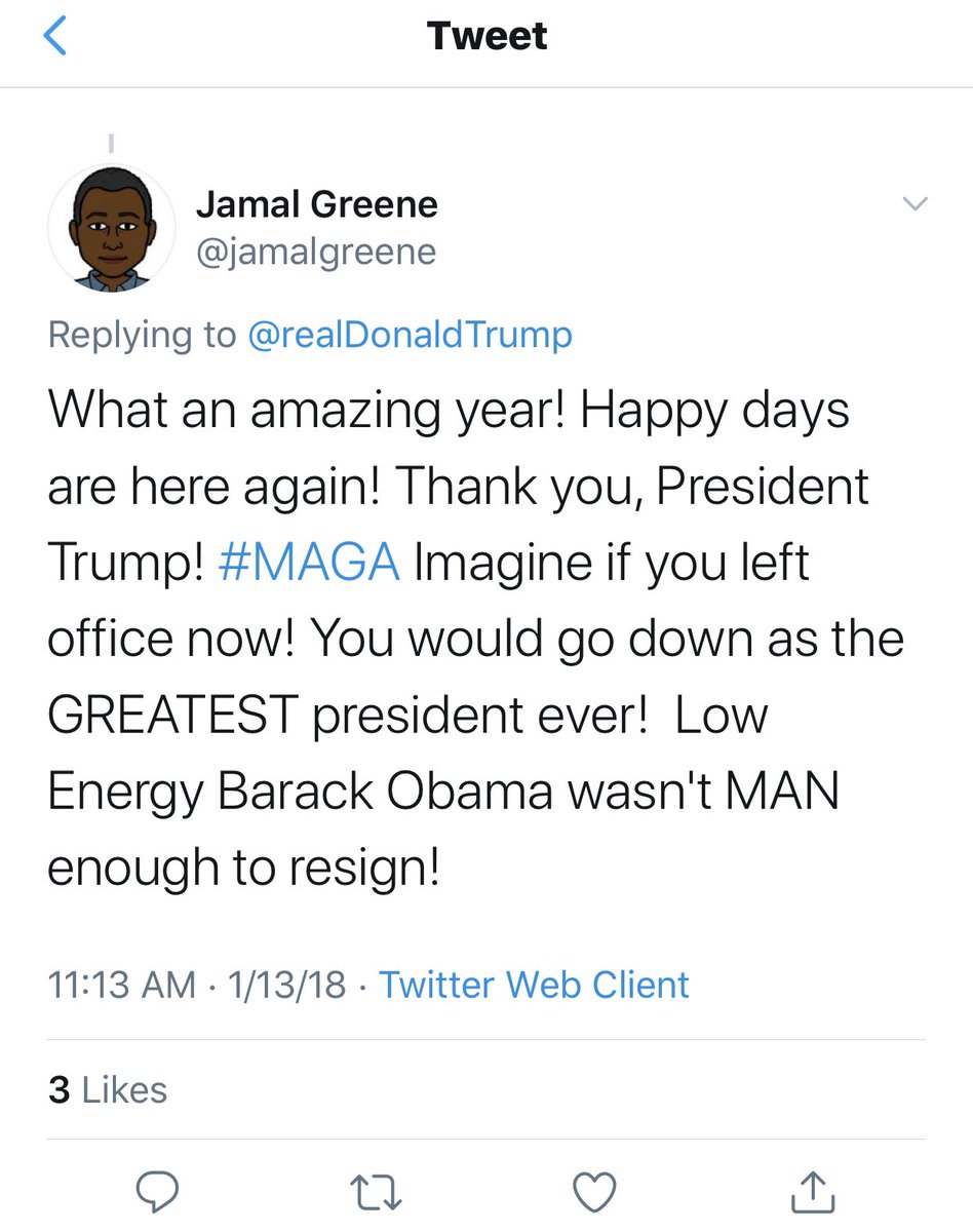 8. Folks, this is from a few minutes worth of review. And there’s much more on him.Jamal Greene - a guy Facebook wants filtering your posts - says it shows “mental clarity and good judgment” to believe Trump is an “odious person who should not be anywhere near the presidency.”