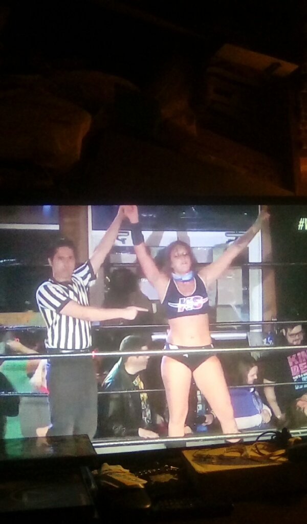 MatthewLopez66's tweet photo. @callmekrisstat wins a heck of Match against @IamKylieRae awesome match @WWRProWrestling #watchIWTV @indiewrestling #WWRTFT #MayMadness https://t.co/k6VPsCGcAP