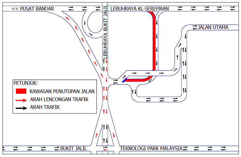 Mrt Corp On Twitter Continuation Of Intermittent Lane Closure By Stages At Exit Entry Slip Road To Kl Seremban Highway Date 08 May 2020 05 June 2020 Time 10 00pm 5 00am Media