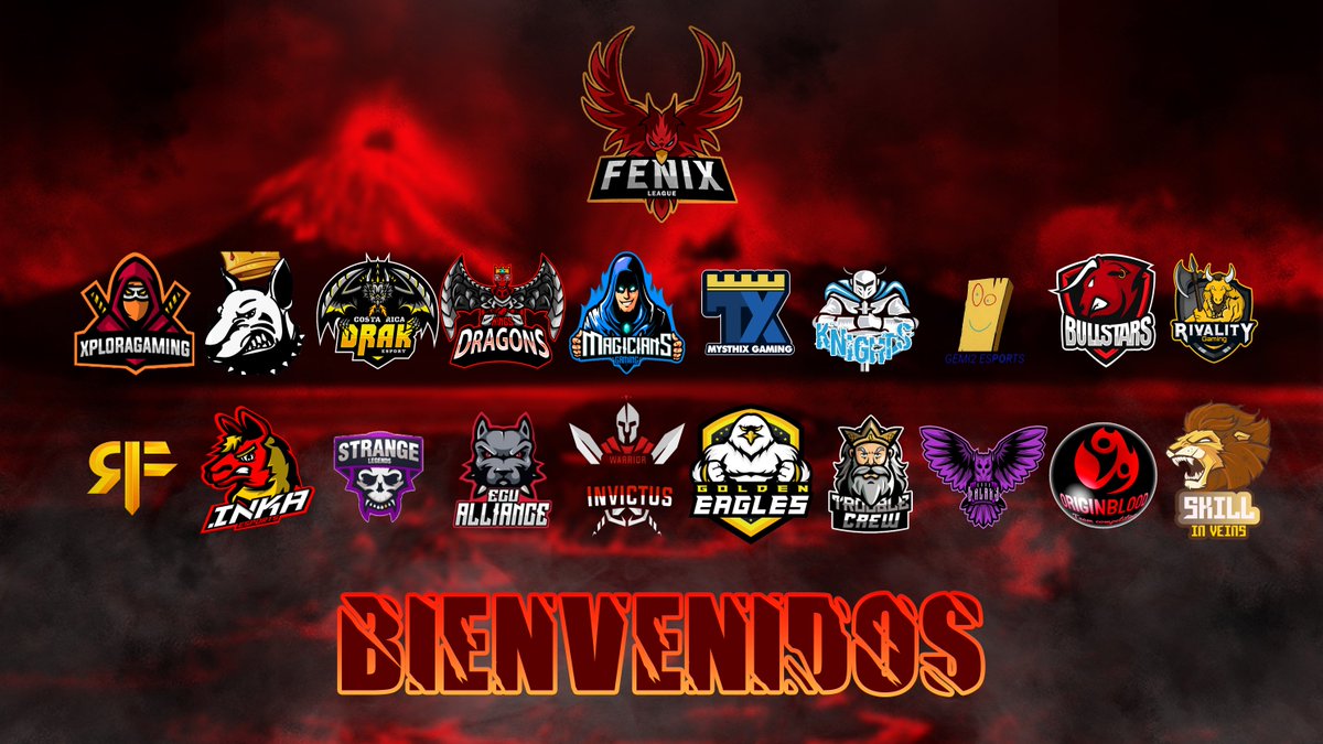 #CR | Presentaciones equipos que participaran en nuestro torneo en su primera edición

Bienvenidos!