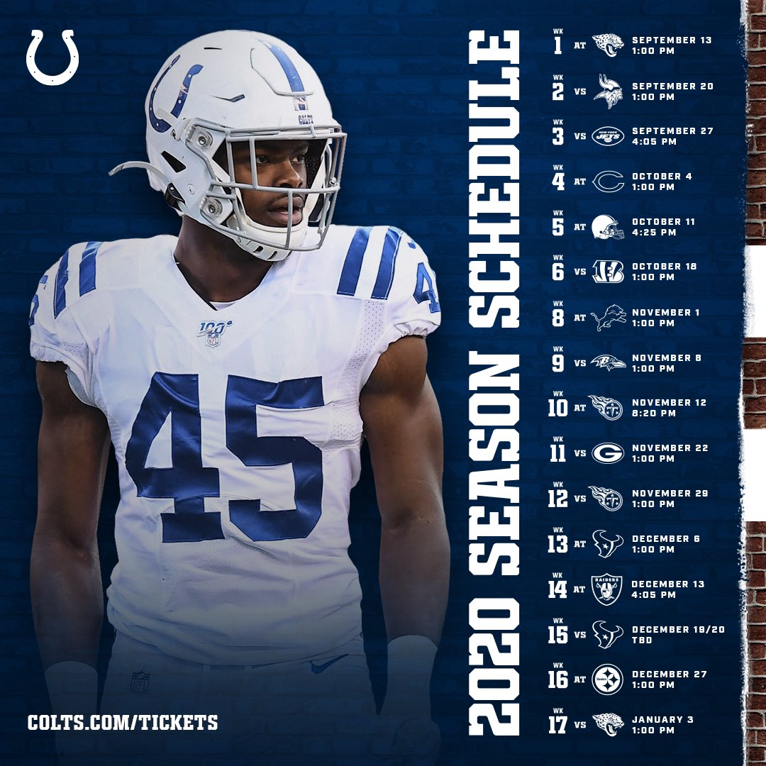 EJ_SPEED's tweet photo. Let’s rock out ❗️ #coltsnation https://t.co/wmXgrYr9S2