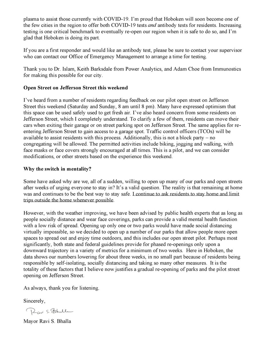 City of Hoboken tweet media