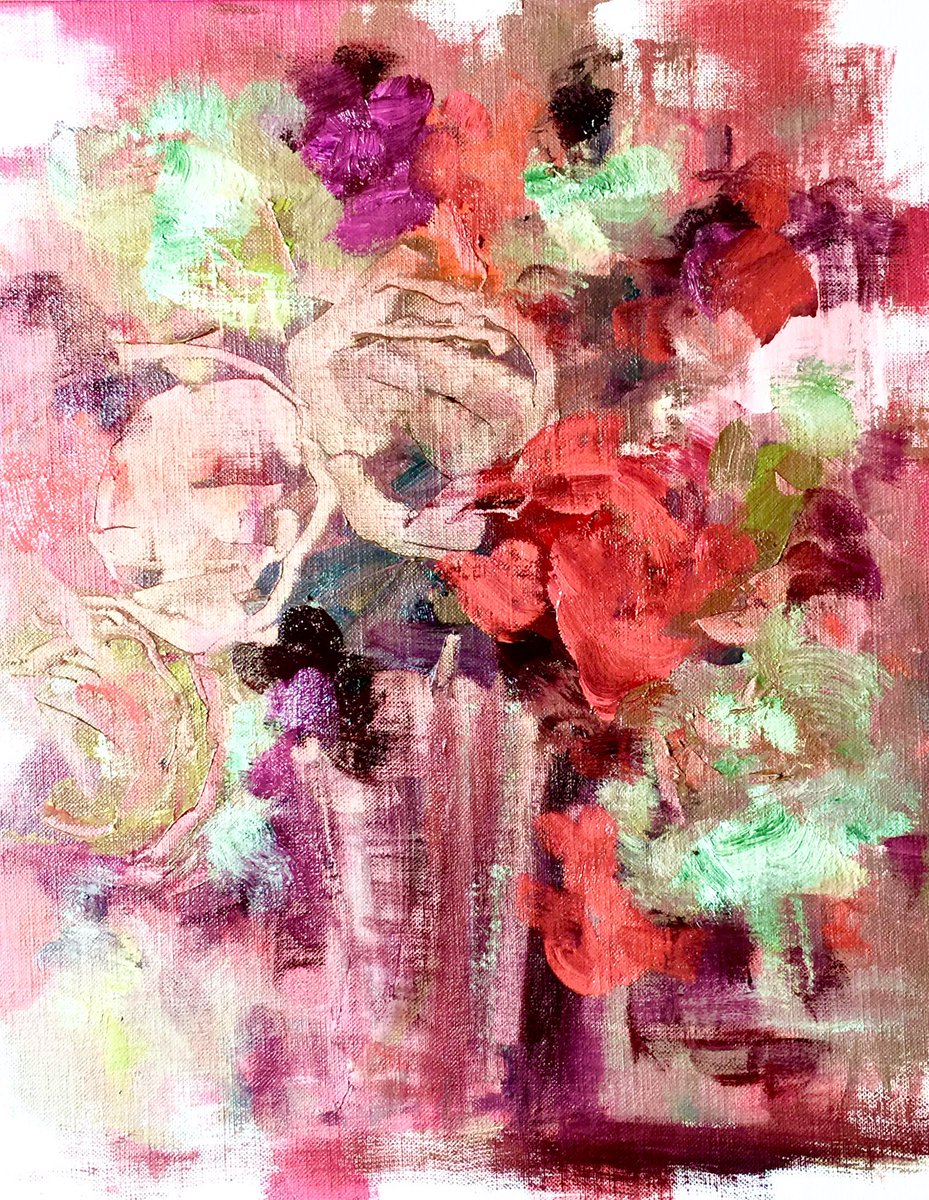 jadeck58's tweet photo. Floral Abstraction #mustcreate #inspiredbyflowers #ilovethiswork #stayfocused #beinspired https://t.co/e7nyjWXAL2