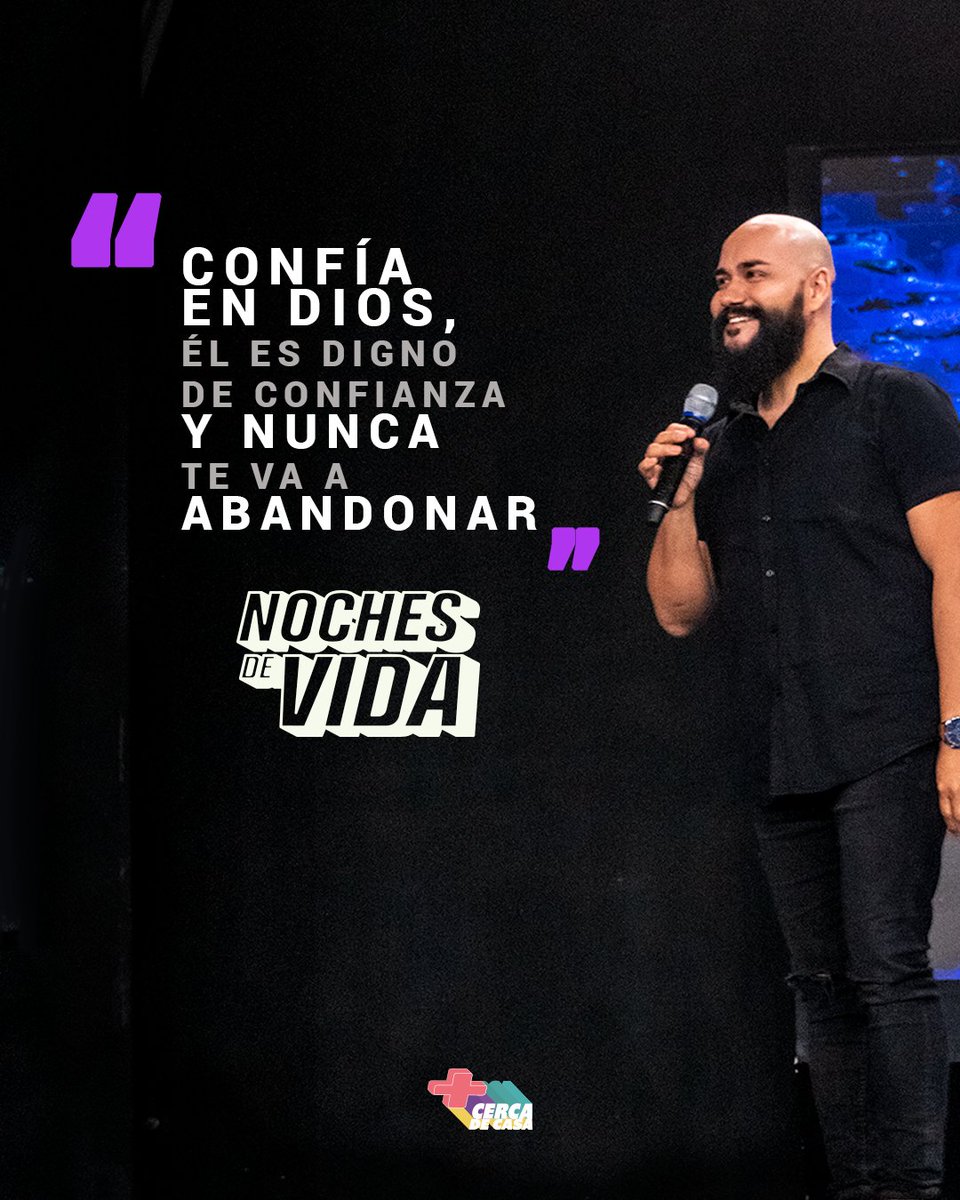 somosimpact_'s tweet photo. ¿Quieres mejores resultados? Confía y obedece a Dios.
Pastor Carlos Céspedes
#NochesDeVida #MasCercaDeCasa https://t.co/YfoRMNJApj